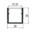 Plastic Extrusion process Led Recessed Linear Light Profile